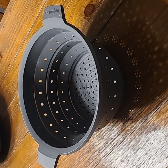 Pampered Chef Kitchen Pampered Chef Silicone Collapsible Steamer